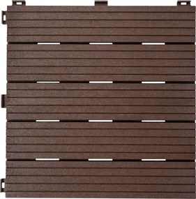 Gumová dlaždica COSMOPOLITAN 30 x 30 cm, hnedá MHEU5100185