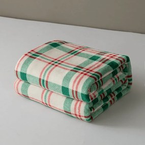 Mikroplyšová deka WINTER PLAID, farebná Rozmer: 200 x 220 cm