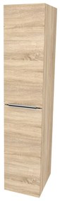 Mereo, Mereo Mailo, kúpeľňová skrinka vysoká 170 cm, chróm madlo, Multidecor, Dub Bardolino, MER-CN594LPDBAR