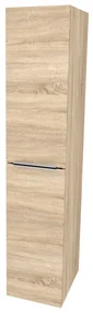 Mereo, Mereo Mailo, kúpeľňová skrinka vysoká 170 cm, chróm madlo, Multidecor, Dub Bardolino, MER-CN594LPDBAR