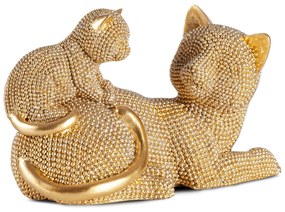 DEKORAČNÁ SOŠKA ELDO 19X9X12 CM ZLATÁ