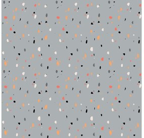 Sada 2 ks dekoračných obliečok na vankúš PINTURA 40x60 cm, sivá