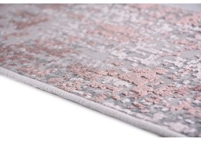 Ružovo-sivé bavlnené nášľapy na schody v súprave 16 ks 25x65 cm Milano Pembe – Vitaus