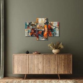 Obraz - Hudobné nástroje (90x60 cm)