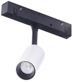 LED svietidlo do lišty Alfa Nikki Track Magnetic 3W 3000K biele/Bk