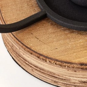 Brilliant - Stolová lampa TOSH 1xE27/40W/230V topoľ