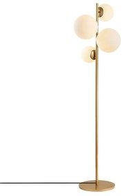 Stojací lampa Fazli zlatá