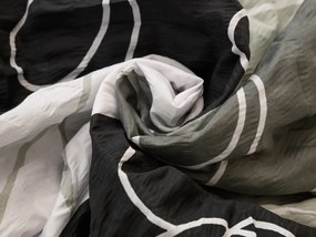 Krepové obliečky KASPARO BLEND sivé hotelová kapsa Rozmer obliečky: 70 x 90 cm | 140 x 200 cm