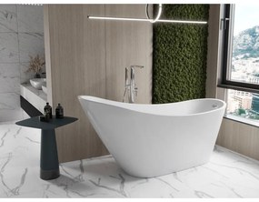 Mexen OVIEDO VOĽNE STOJACA VANA Biela 170 x 76 CM + sifón automat, 51561707600