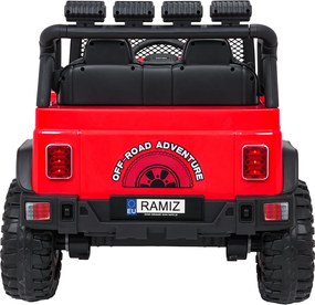 Ramiz Vozidlo Jeep BEAST 4x4 Červená