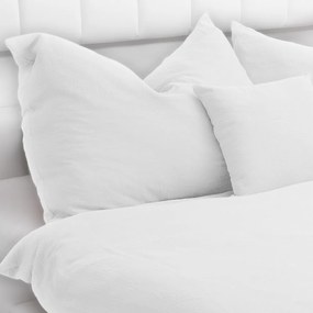 Biante Detské mušelínové posteľné obliečky do postieľky Nature MSN-010 Snehovo biele Do postieľky 90x140 a 50x70 cm