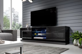 Cama Čierny stolík pod TV Qiu 200