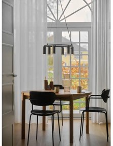 Nordlux - Závesný luster VICO na lanku 6xGU10/5W/230V čierna