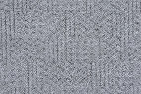 Metrážny koberec Globus 6021 svetlo šedý - Kruh s obšitím cm