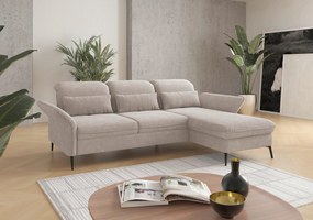 XXXLutz ROHOVÁ SEDAČKA, textil, sivobéžová Sit & More - Sedačky - 000144011809