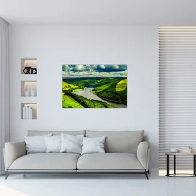 Obraz - Zelená krajina (90x60 cm)
