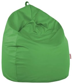 Sedací vak SAKO zelený ekokoža