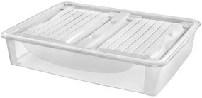 Úložný box pod posteľ XXL s vekom DODO BOX 79 x 59 x 17cm