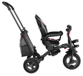 Lionelo - Detská trojkolka TRIS ružová/šedá