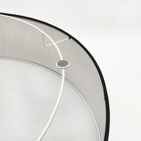 Brilagi - LED Stropné svietidlo BELLADONNA 3xE27/15W/230V pr. 50 cm biela/dub