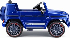 LEAN CARS Elektrické autíčko Mercedes AMG G 63 modré lakované