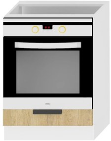 Kuchynská skrinka Denis dk60 dub london/biela