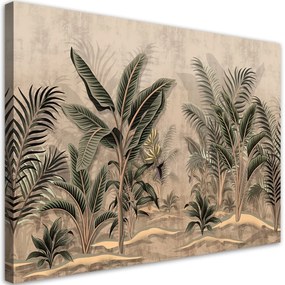 Obraz na plátně, Tropický deštný prales - 90x60 cm