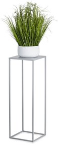 STOJAN NA KVETINÁČ SIMPLE 70X24X24 CM SIVÁ