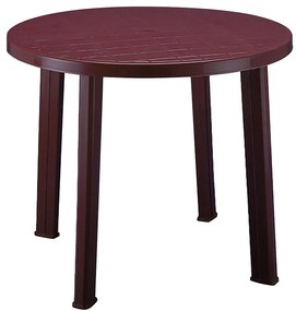 Stôl Tondo bordový