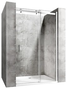 Rea - NIXON posuvné sprchové dvere, pravé, chróm, 130 x 190 cm, REA-K5005
