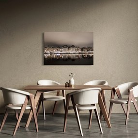 Obraz mesta v šere (90x60 cm)