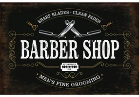 Ceduľa Barber Shop