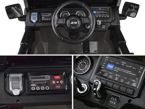 JOKOMISIADA Autíčko na batériu Jeep Wrangler Rubicon PA0223 CY čierny