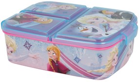Multibox na desiatu Ľadové kráľovstvo - Frozen s 3 priehradkami
