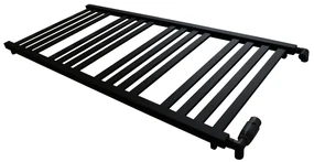 Regnis LOX, vykurovacie teleso 530x880mm, 518W, čierna matná, LOX90/50/D500/BLACK