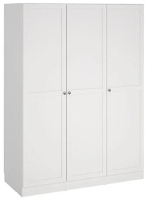 Biela šatníková skriňa 147x200 cm Billund – Tvilum