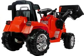 LEAN CARS Elektrický traktor na batérie ZP1005 pre deti červený