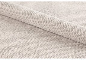 Béžové čalúnené jedálenské kreslo s podrúčkami Alonso – Actona