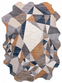 Kusový koberec Mozaika sivomodrý 195x290cm