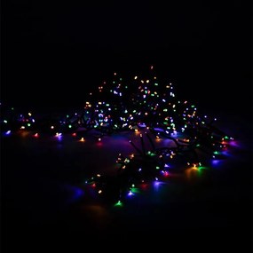 Svetelná reťaz vnútorná / vonkajšia viacfarebná 384 LED
