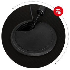 PC stolík Hyperion 4.7 (čierna). Akcia -21%. Vlastná spoľahlivá doprava až k Vám domov. 1087507