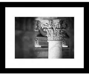 B&amp;W rámovaný obraz 24x30