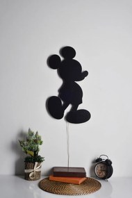 Nástenná dekorácia s ľad osvetlením Mickey Mouse modrá