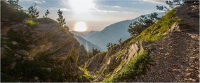 Obraz - Hora Olymp (120x50 cm)