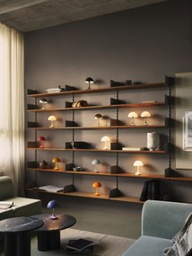 Louis Poulsen Prenosná lampa Panthella 160 V3 Opal Pale Blue