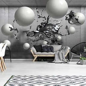 Fototapeta - 3D geometrická abstrakcia (254x184 cm)