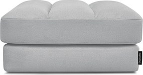 Svetlosivá zamatová podnožka Sierra – Bobochic Paris