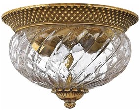 Hinkley HK-PLANTATION-FS-BB - Stropné svietidlo PLANTATION 2xE27/60W/230V mosadz