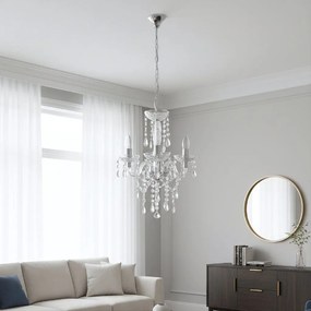 Toolight Toolight, stropné svietidlo 3xE14, EBT006-3CP, priehľadná, OSW-01241