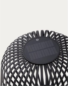 LED stolové vonkajšie svietidlo so stmievačom so solárnym panelom (výška 70 cm) Reiba – Kave Home